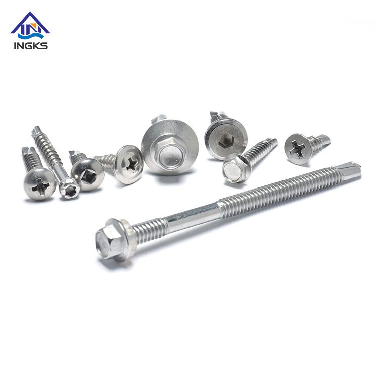 A2 A4 Stainless Steel Pan Button CSK Head Machine Tapping Drilling Security Screw