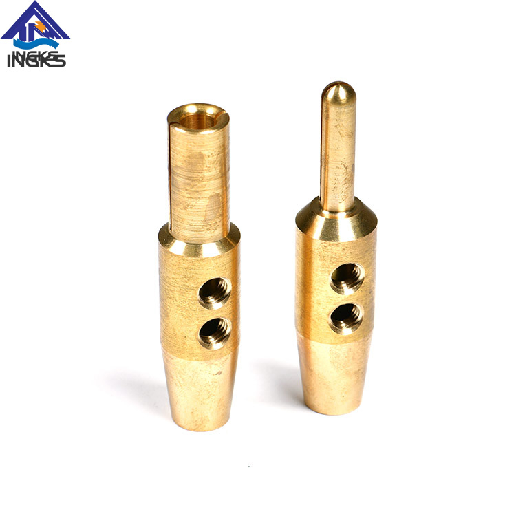 Brass Customized CNC Machining Connectors
