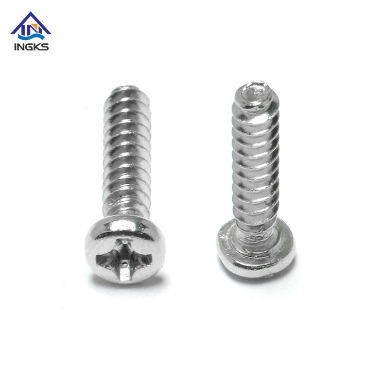 Cross Pan Head Flat Tail Self Tapping Screw