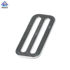 Flat Stainles Steel Customized Belt Buckle High Strength