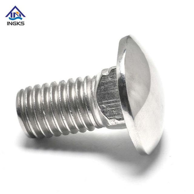 Stainless Steel ANSI/ASME B18.5 Round Head Square Neck Carriage Bolt