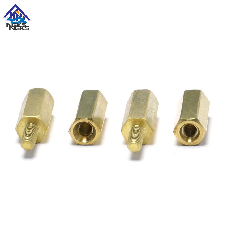 Brass Fully Threaded Hex Body Female Standoff