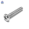 Cross Pan Head Flat Tail Self Tapping Screw