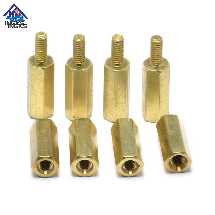 Brass Fully Threaded Hex Body Female Standoff