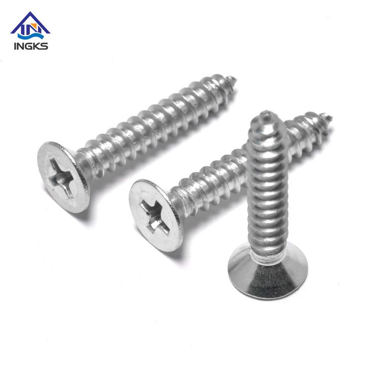 Phillips Groove Flat Head CSK Head Self-tapping Screw