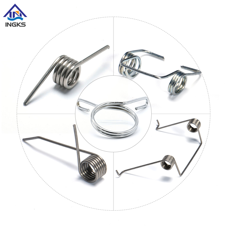 Piano Steel Stainless Steel Hair Clip Metric Coil Torsion Spring