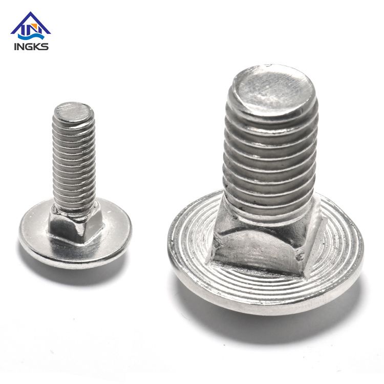 Stainless Steel ANSI/ASME B18.5 Round Head Square Neck Carriage Bolt