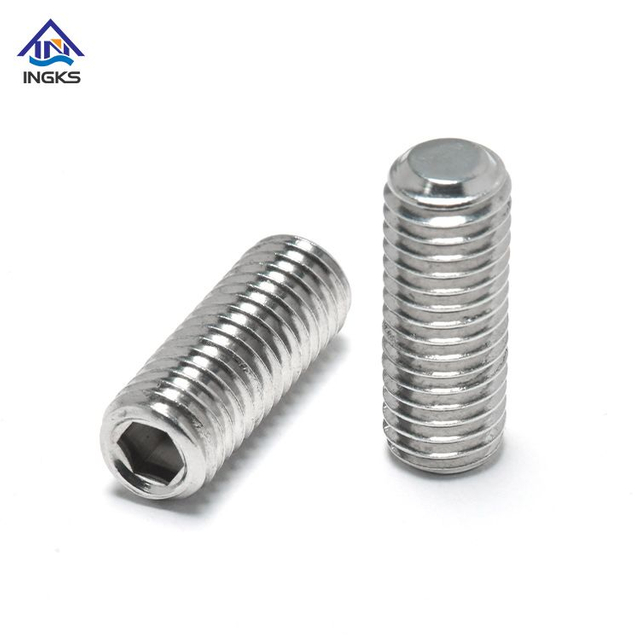 18-8 Stainless Steel Hexagon Socket Flat Point Set Screw