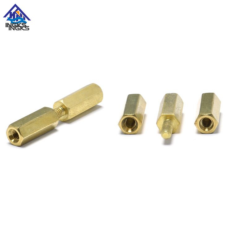 Brass Fully Threaded Hex Body Female Standoff