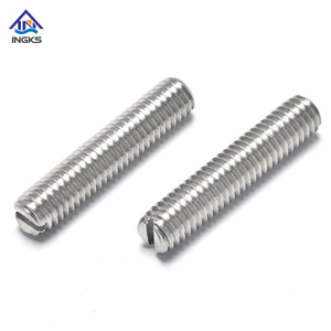 DIN551 Slotted Set Screw with Flat Point