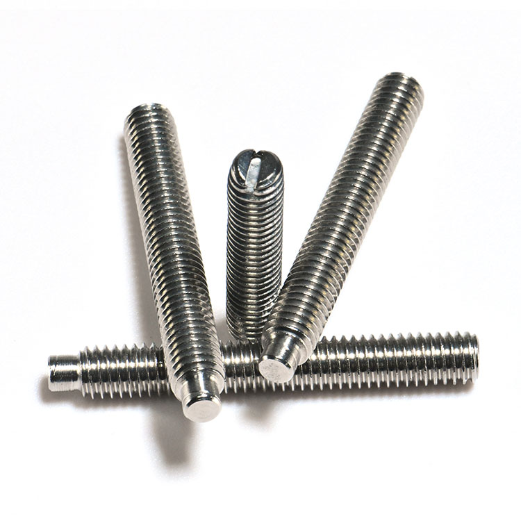 Full Dog Point Slotted Set Screws (6)