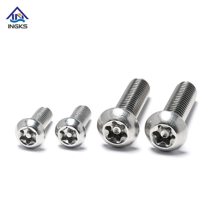 A2 A4 Stainless Steel Torx With Pin Button Head Security Screw