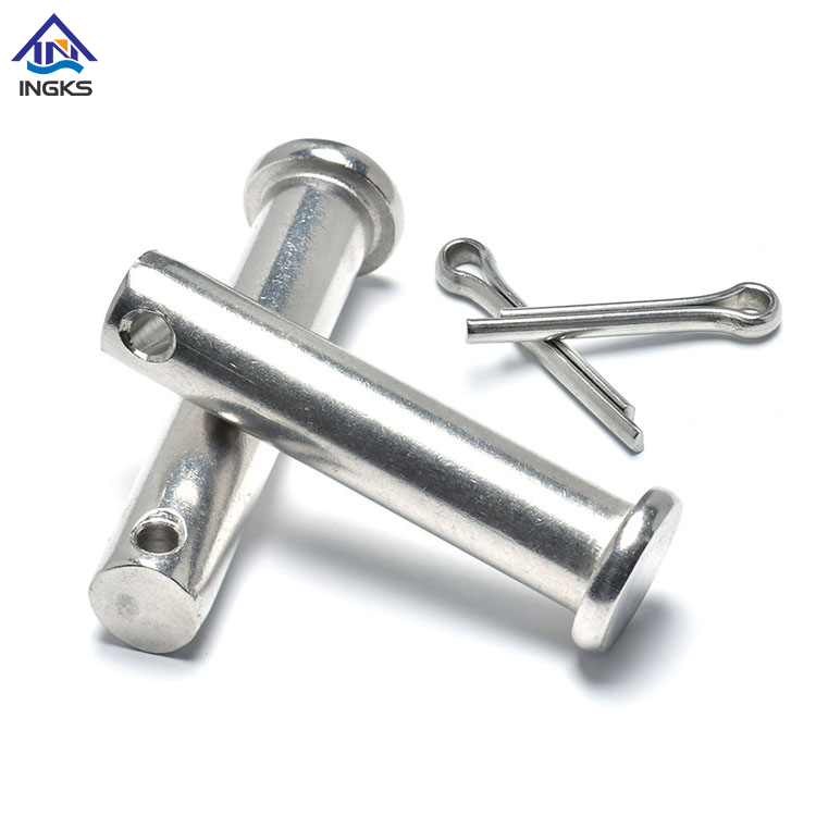 Stainless Steel Safety Flat Head Single Hole Clevis Pins