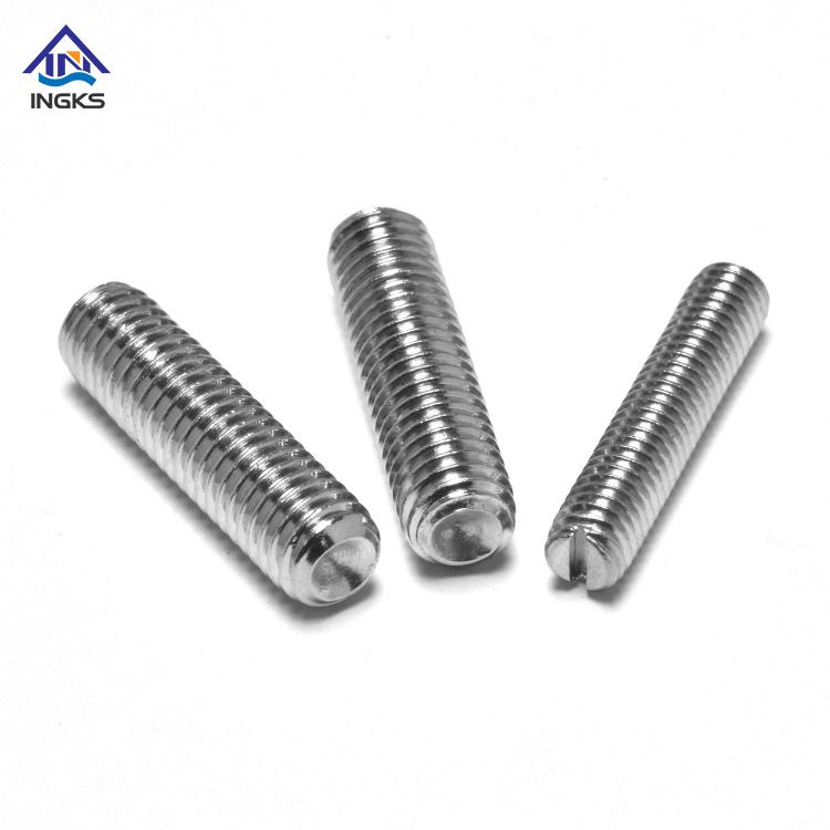 Slotted Set Screw Grub Screw with Cup Point DIN438