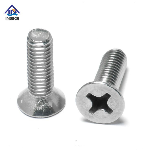 Stainless Steel Phillips CSK Head Machine Screw