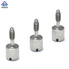 Stainless Steel 304 Slotted Thumb Knurled Cheese Head Captive Screw