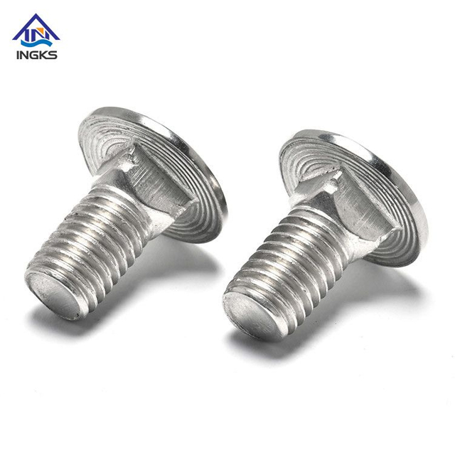 Stainless Steel ANSI/ASME B18.5 Round Head Square Neck Carriage Bolt