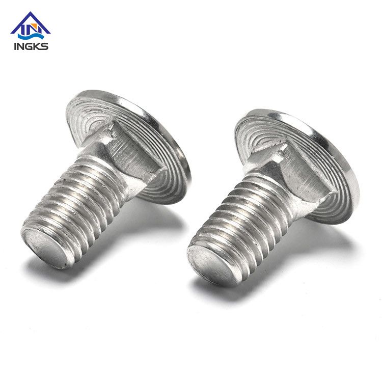 Stainless Steel ANSI/ASME B18.5 Round Head Square Neck Carriage Bolt