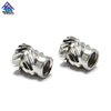Stainless Steel Double Twill Knurled Insert Nuts