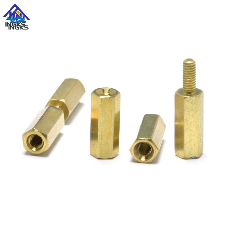 Brass Fully Threaded Hex Body Female Standoff