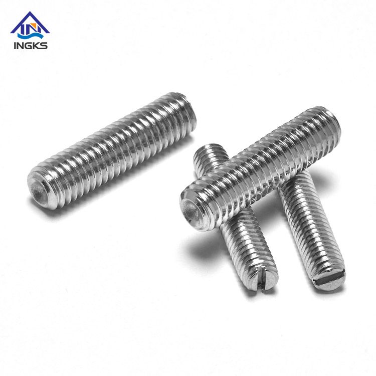 Slotted Set Screw Grub Screw with Cup Point DIN438