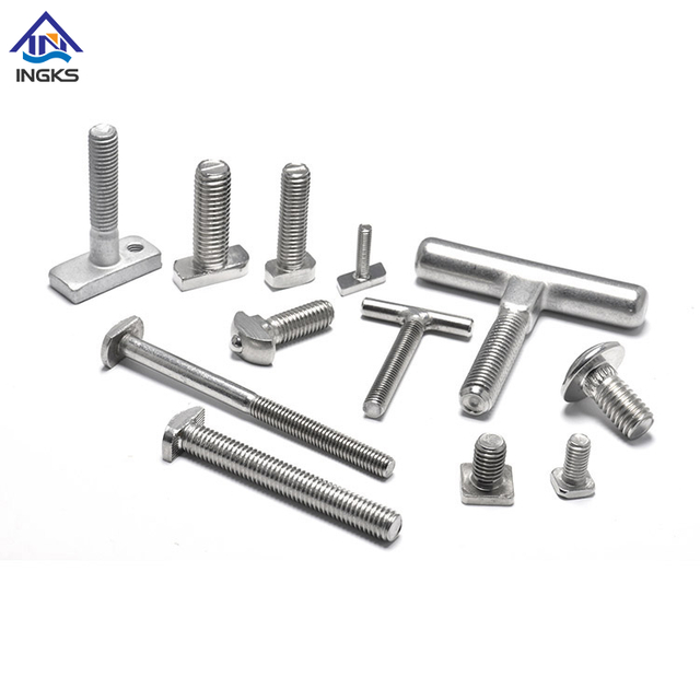 SS304 SS316 Metric Inch Size Hexagon Flange Head Full Half Thread Stud Bolt