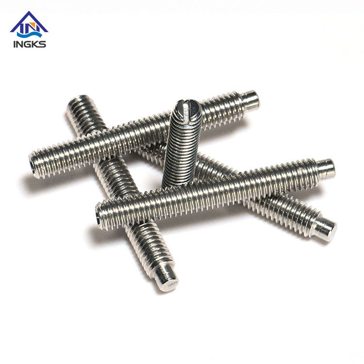 Industrial Corrosion-Resistant Precision Durable Stainless Slotted Set Screws 