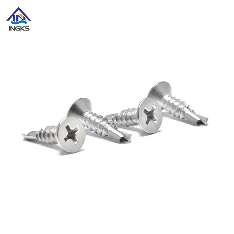 Countersunk CSK Head Cross Recessed Phillips Self Drilling Screw