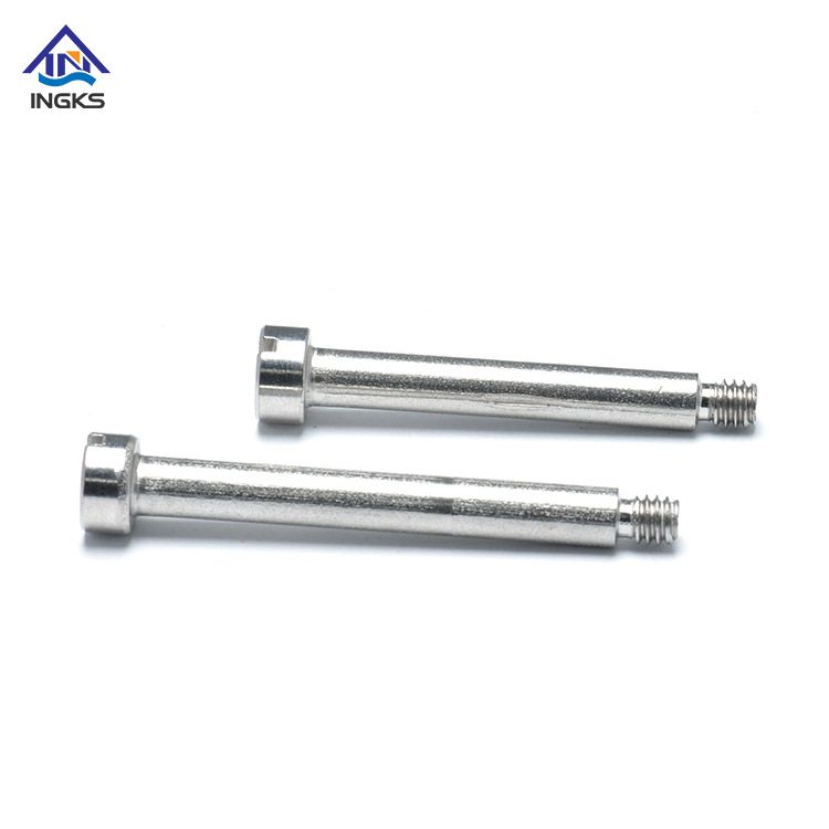 Stainless M8 Slotted Cheese Head Shoulder Screws