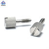 Stainless Steel 304 Slotted Thumb Knurled Cheese Head Captive Screw