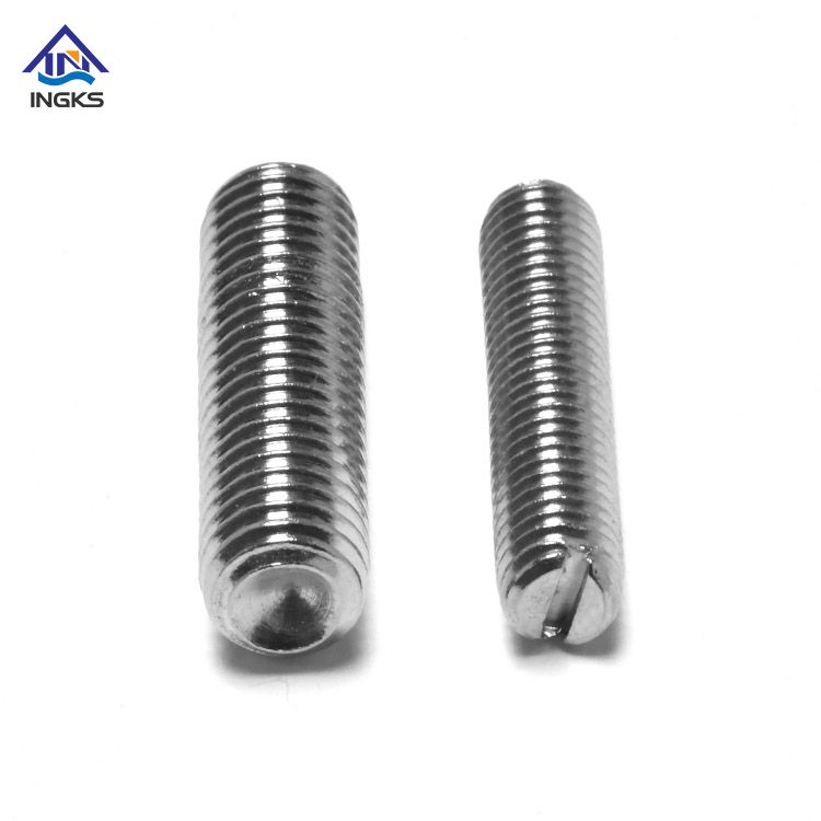 Slotted Set Screw Grub Screw with Cup Point DIN438