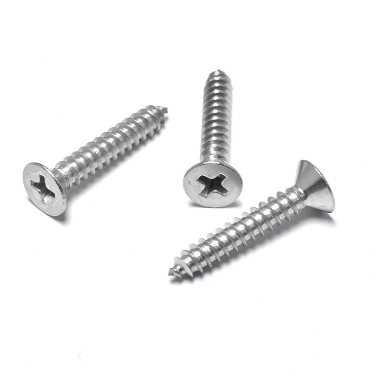 Phillips CSK Head Self Tapping Screws (3)