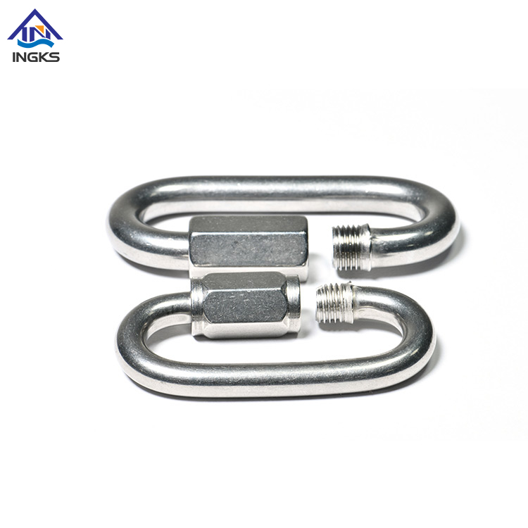 Stainless Steel 304 Round Quick Link with Thread Lock