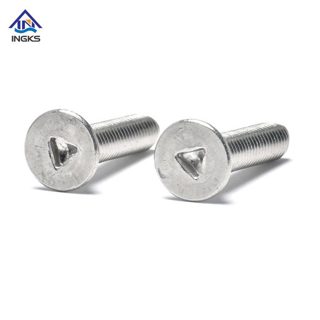 A2 A4 Triangle Socket CSK Head Security Screw