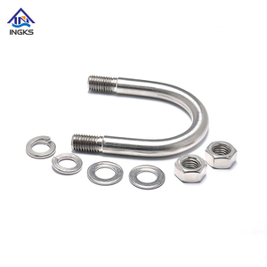 Stainless Steel U Bolts With Nuts All Size Standard Thread