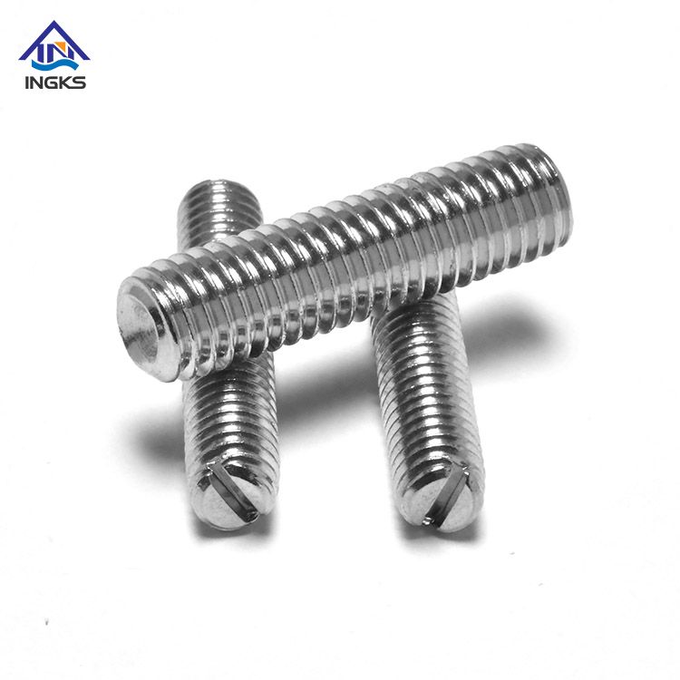 Slotted Set Screw Grub Screw with Cup Point DIN438