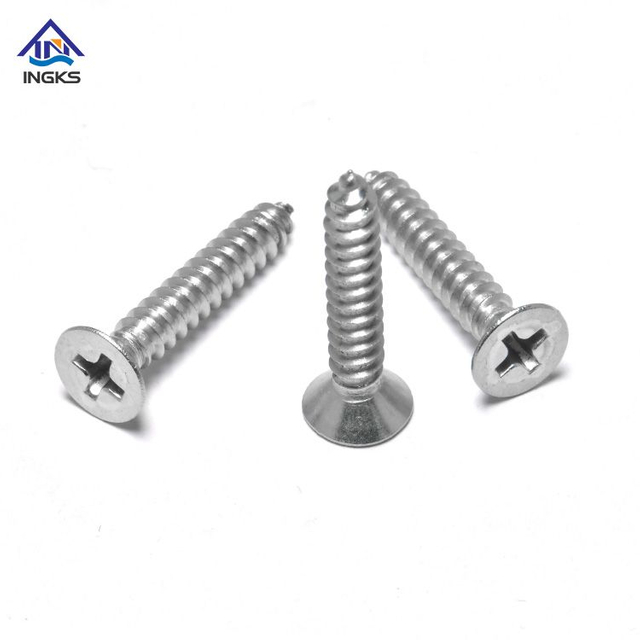 Phillips Groove Flat Head CSK Head Self-tapping Screw