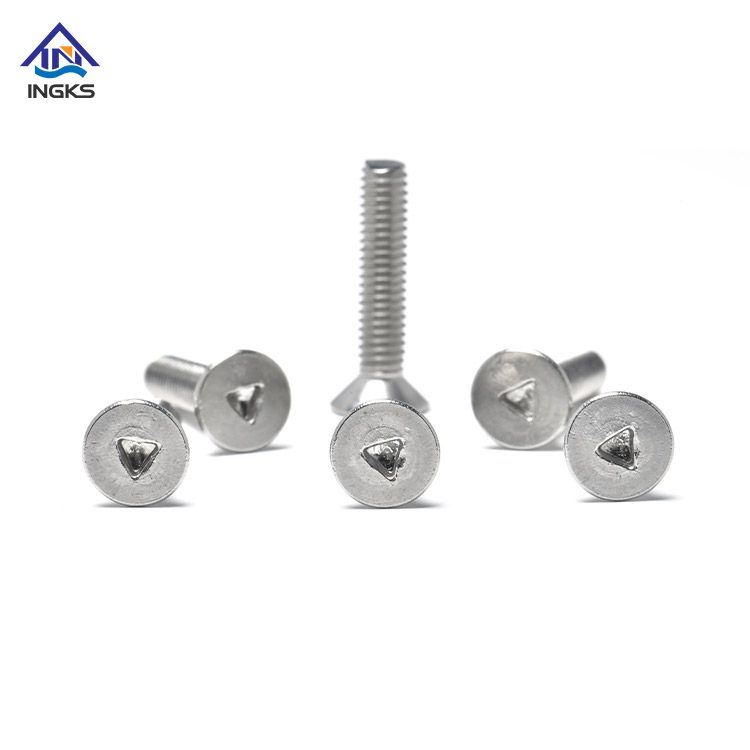 A2 A4 Triangle Socket CSK Head Security Screw