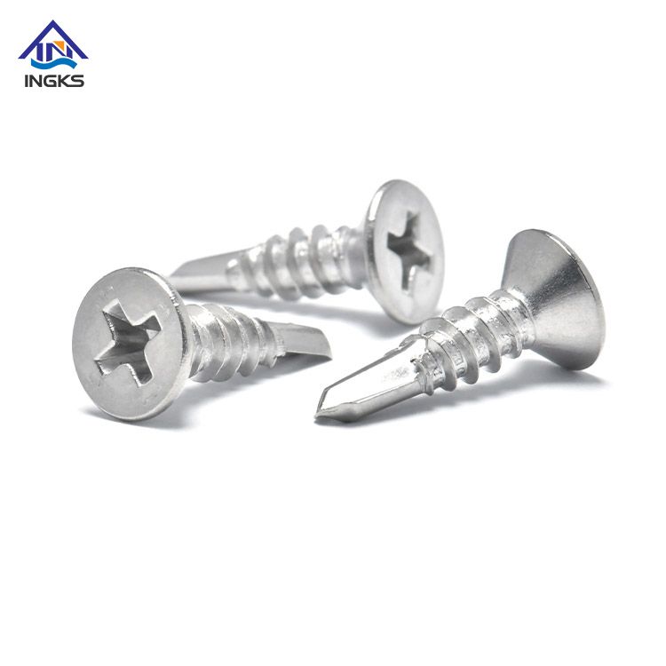 Countersunk CSK Head Cross Recessed Phillips Self Drilling Screw