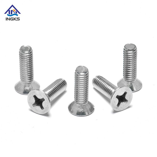 Stainless Steel Phillips CSK Head Machine Screw