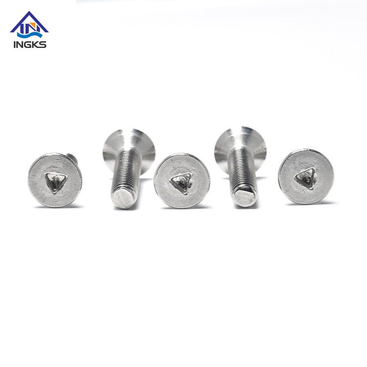 A2 A4 Triangle Socket CSK Head Security Screw