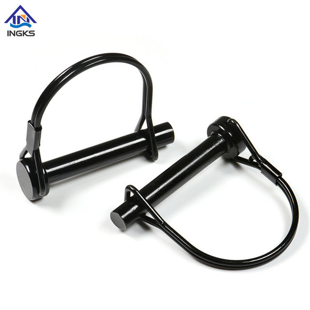 Steel D Type Round Lock Pin with Double Wire