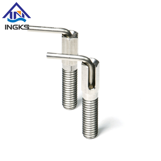 Hand-retractable Turn Locking L Handle Indexing Plunger