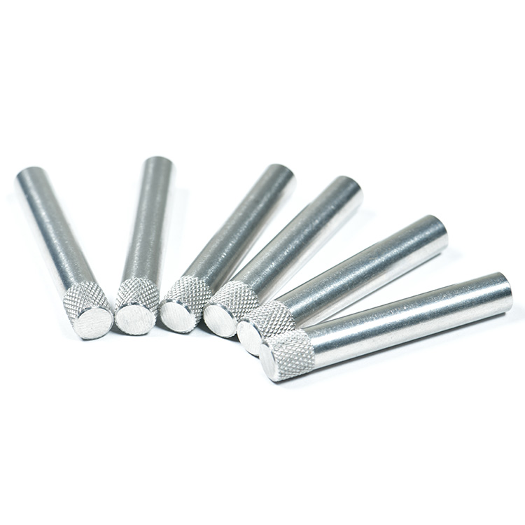 Customized High Quality Cylindrical Clevis Pin with Single Diamond Knurling End Dowel Pin