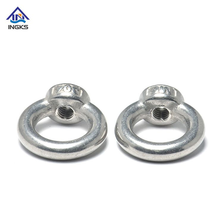 DIN582 SLifting Eye Nut Forged Round Ring Shape Eye Nuts