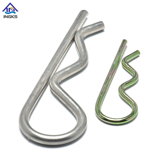 Steel Single Coil (R Type) Spring Cotter Pin