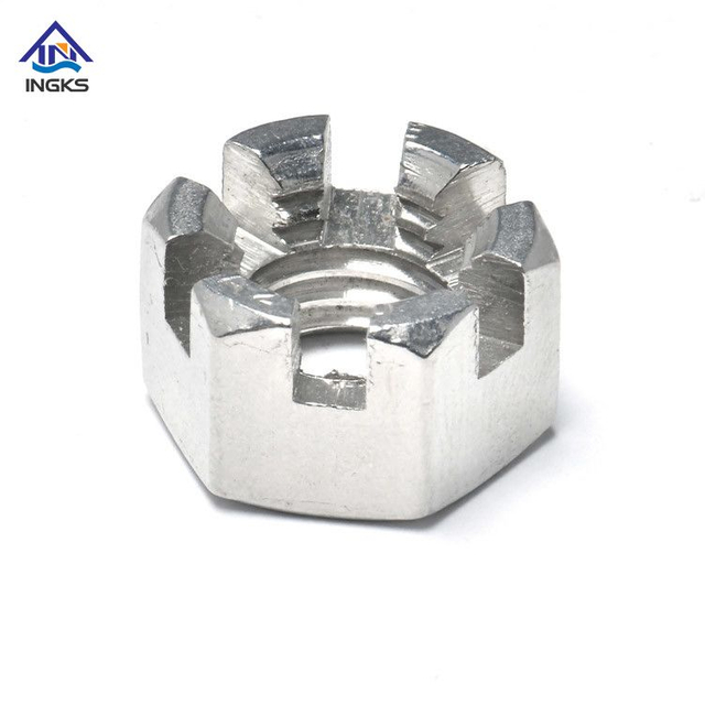 Stainless Steel 304 316 Slotted Hexagon Castle Nut DIN935 