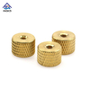 Brass Diamond Knurled Insert Nuts Brass Material Nuts