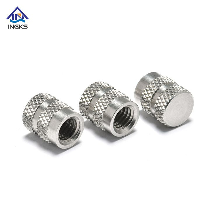 Stainless Steel Double Diamond Knurled Insert Nuts