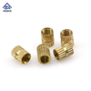 Double Straight Knurled Ends Brass Insert Nuts